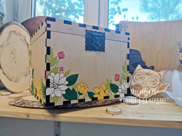 A Box With Fittings For Packaging Decoration For Laser Cutting Free Vector File