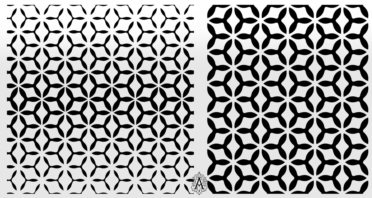 Abstract Background Geometric Pattern Design Free DXF File