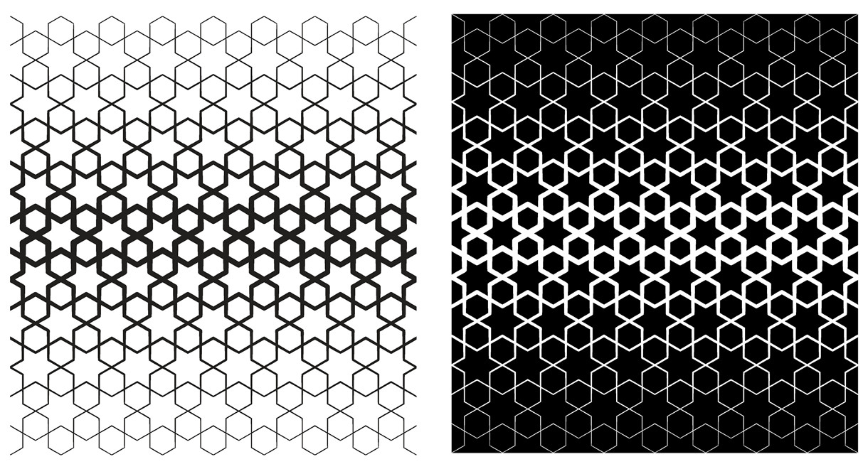 Abstract Geometric Design Pattern Free DXF File