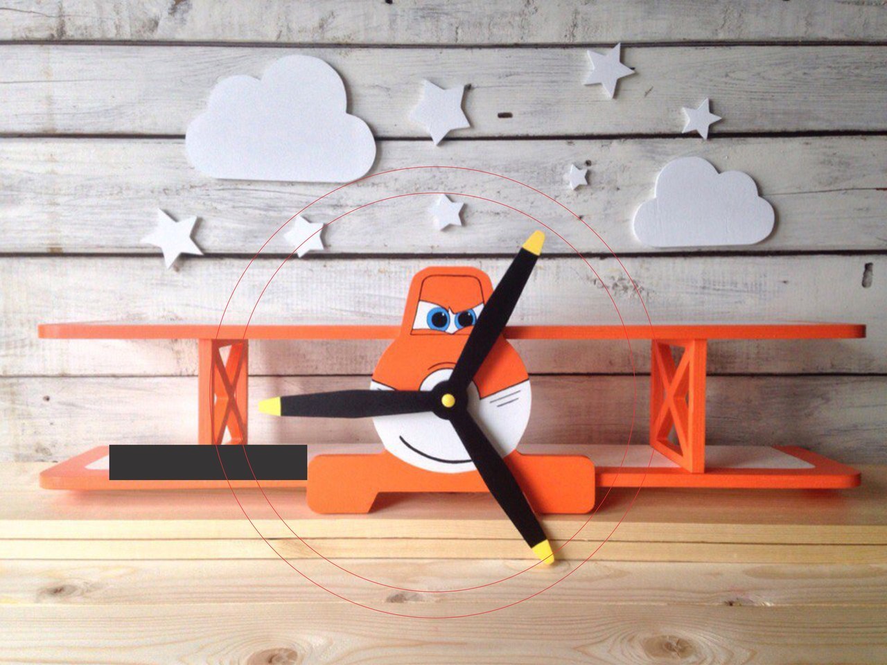 Airplane Shape Shelf Laser Cut 3d Puzzle Free Vector File
