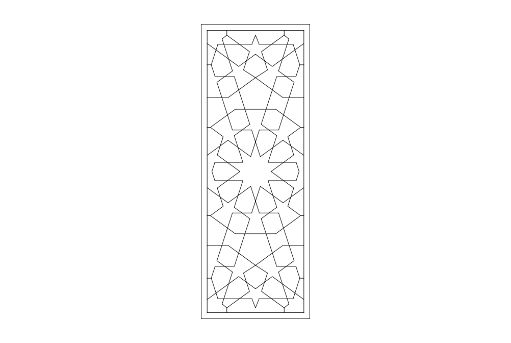 Ammaz Aky Ld Z Panel Free DXF File