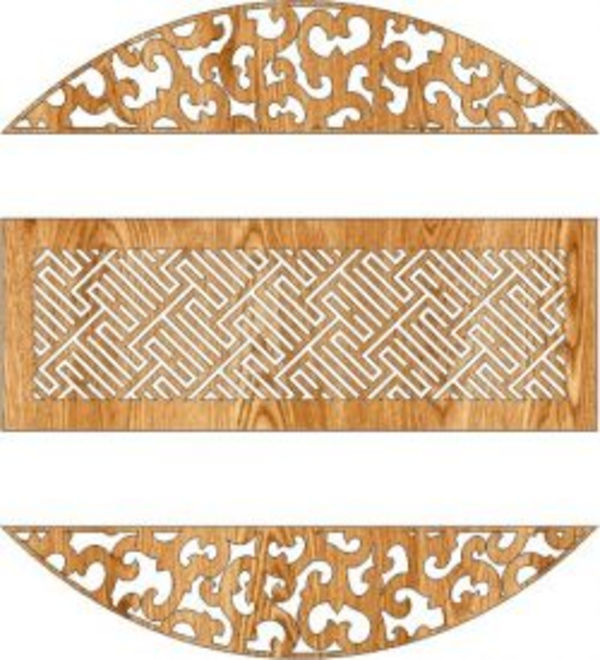 Antique Screen Room For Laser Cut Cnc Free DXF File