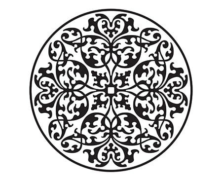 Arabeska Mm Free DXF File