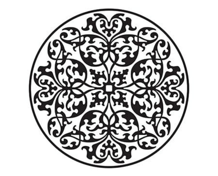 Arabeska Pattern Design Free DXF File