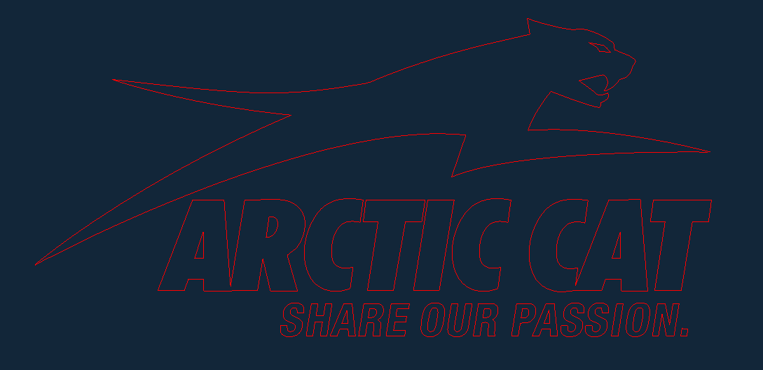 Arctic Cat 1 Free DXF File