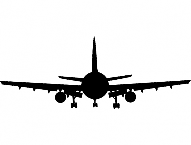 Aviao Free DXF File