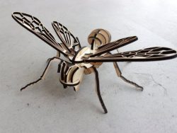 Bee Assembly Model For Laser Cut Cnc Free DXF File