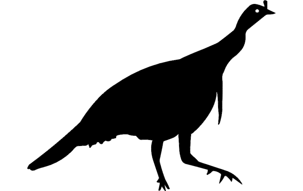 Birds Silhouette Big Free DXF File
