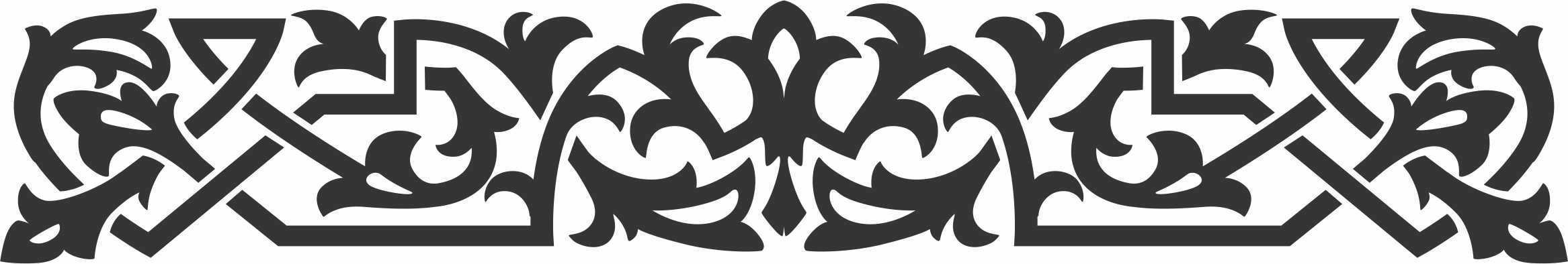 Border Design Free DXF File