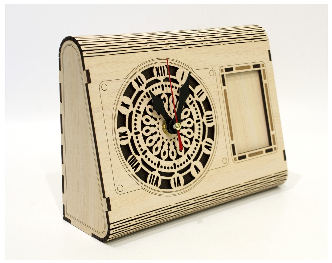 Box Clock Free DXF File