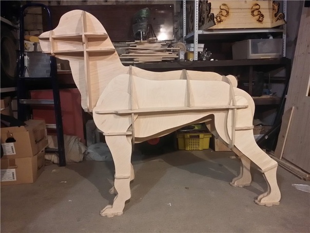 Boxer Dog 3d Cnc Template For Laser Cut Free DXF File