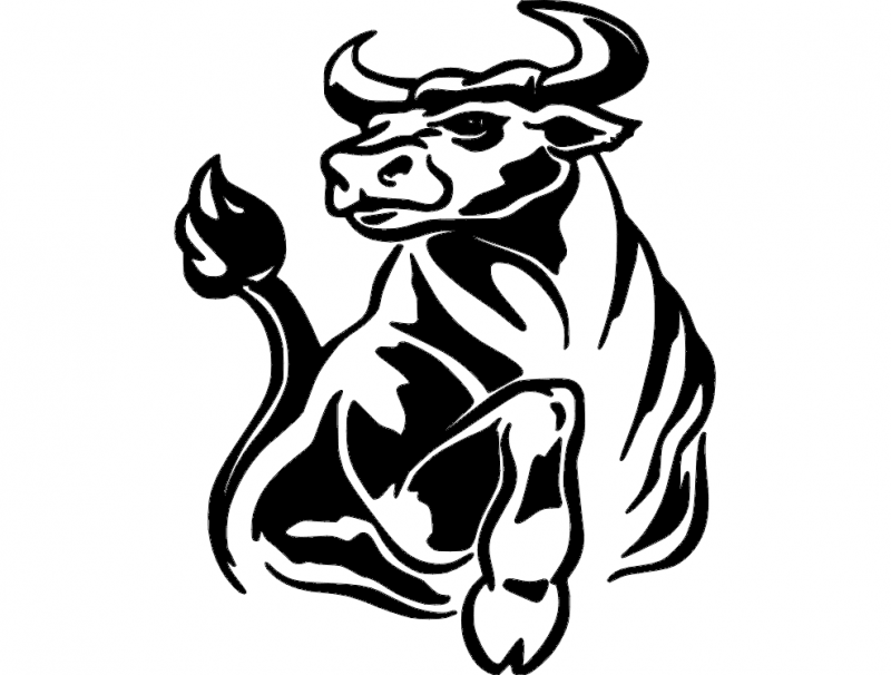 Bull 3 Free DXF File