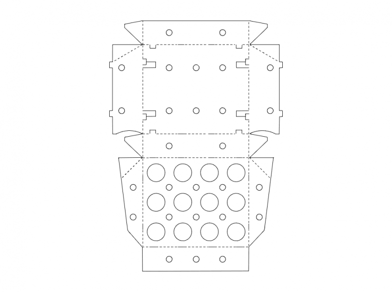 Cardboard Boxes Free DXF File