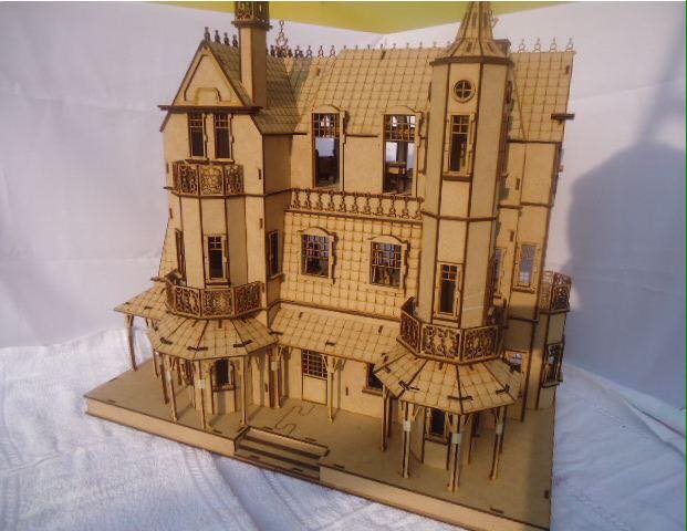 Castle Laser Cut For Laser Cut Free Vector File