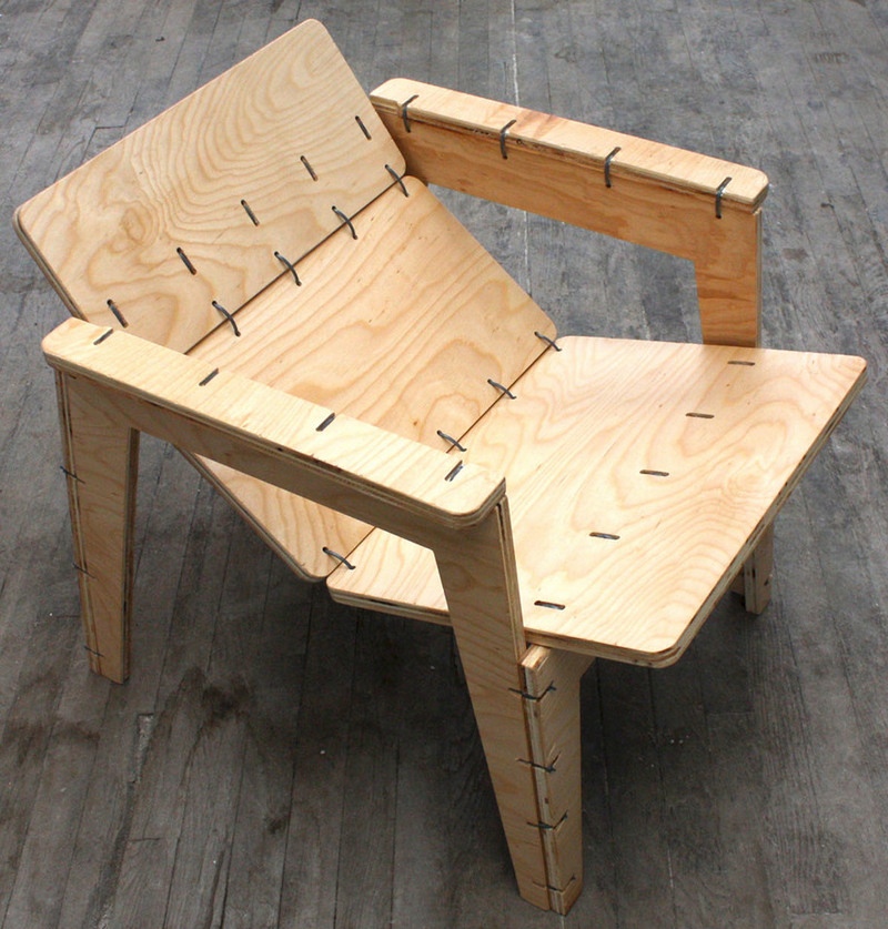 Chair With Clamps Free Vector File
