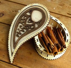 Cinnamon Box For Laser Cut Cnc Free DXF File