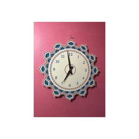 Clock Model Free DXF File