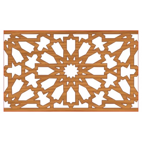 Cnc File For Grille Laser Design Free DXF File