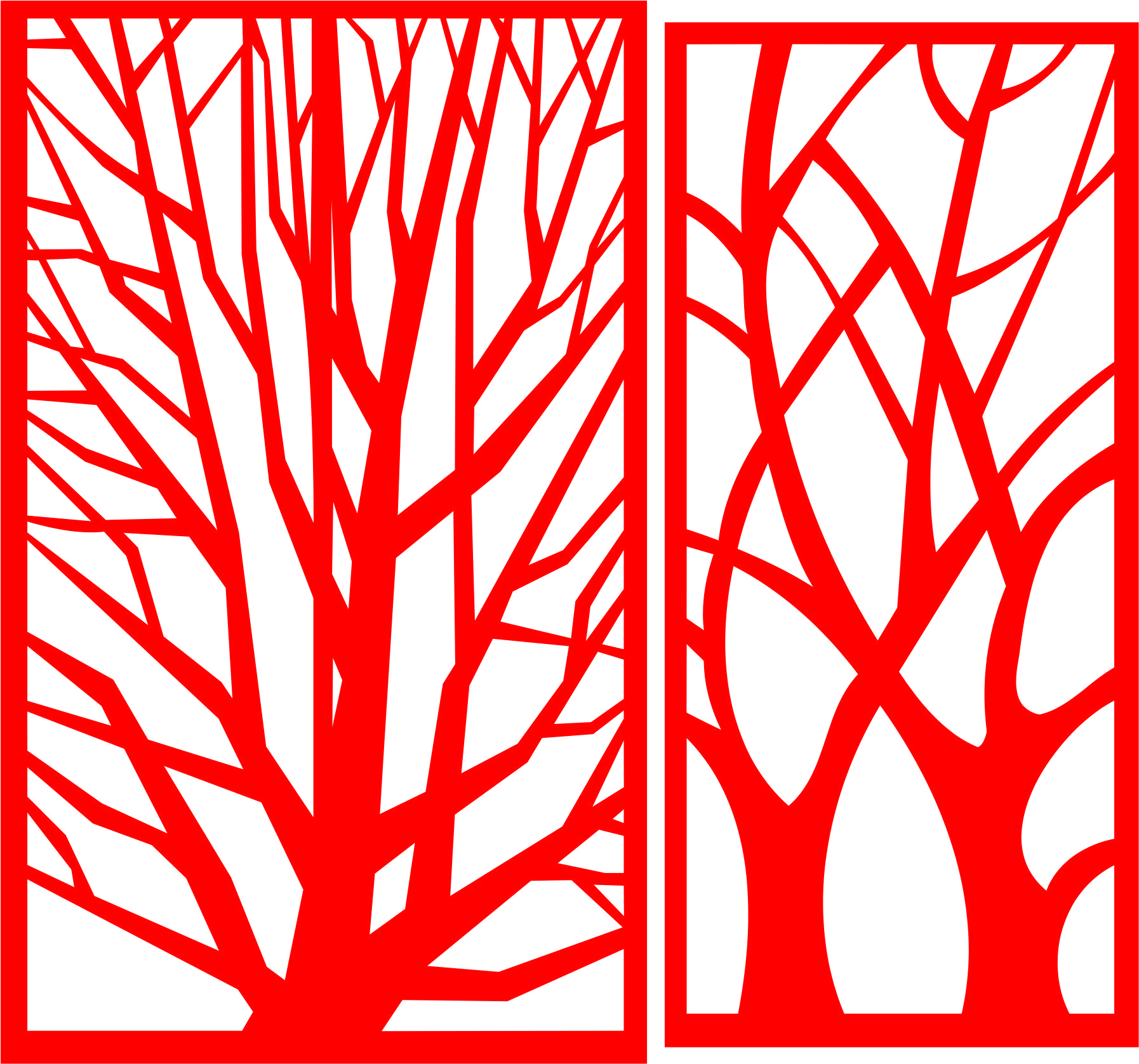 Cnc Jali Panel Design Free Vector File