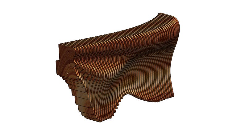 Cnc Laser Cut Parametric Recepion Free DXF File