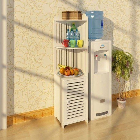 Cnc Laser Cut Wooden Corner Rack Shelves Free DXF File