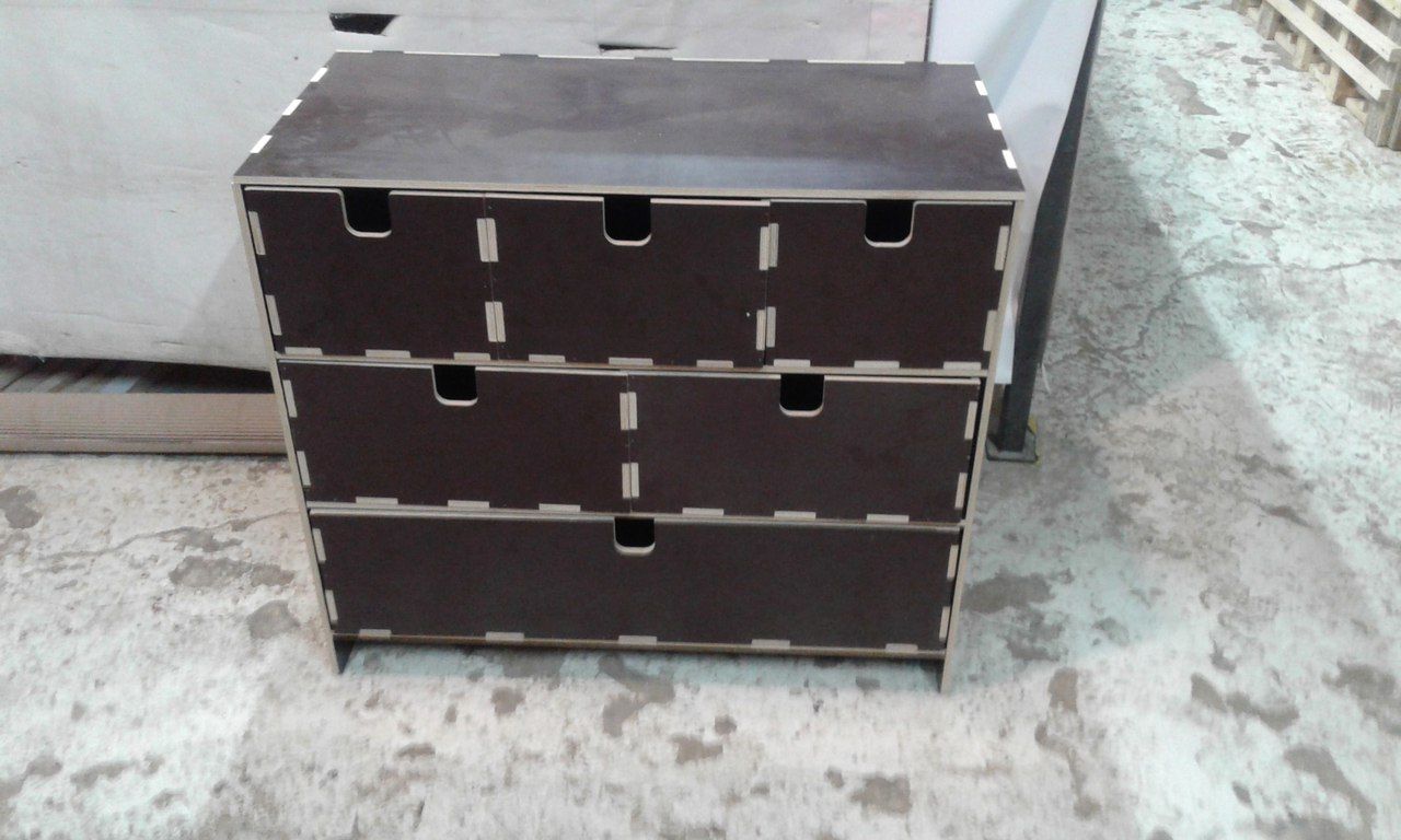 Cnc Laser Cut Wooden Storage Box Free DXF File