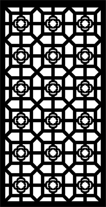 Cnc Vector Art Pattern Free DXF File