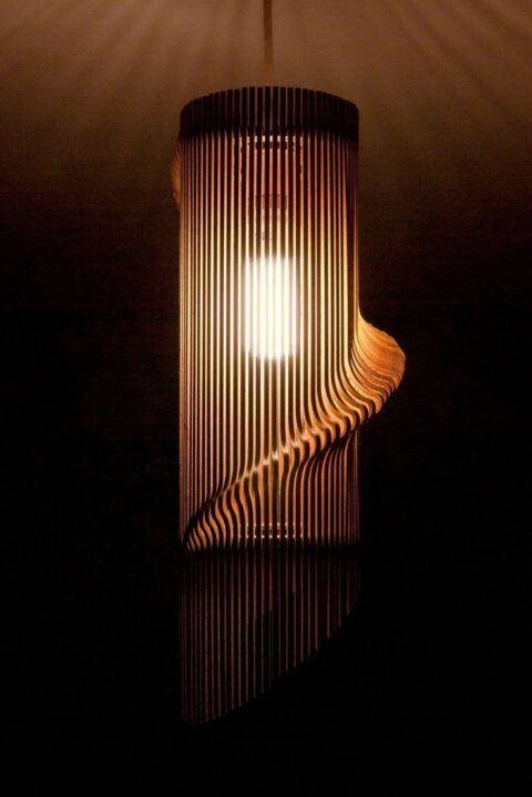 Decor Pendant Lamp 4mm For Laser Cutting Free Vector File
