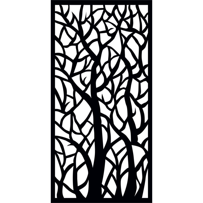 Decor Screen Panel Design Free DXF File