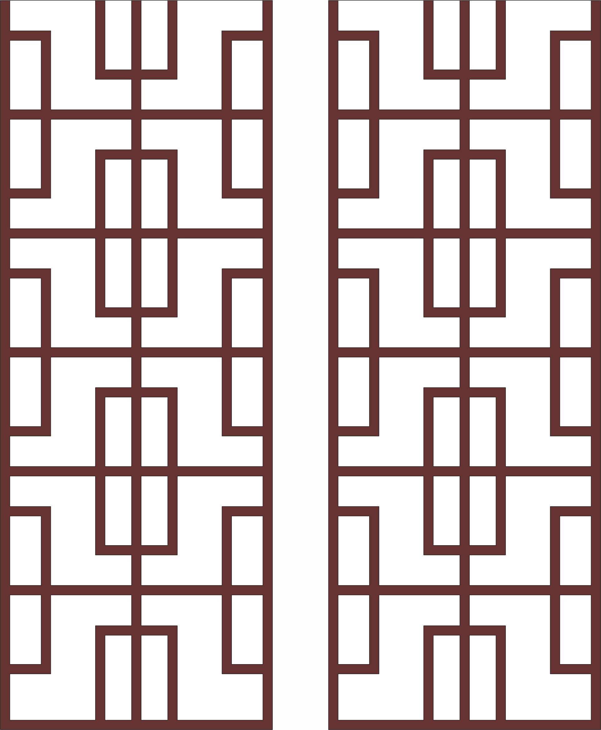 Decor Seamless Floral Jali Panel For Laser Cut Free Vector File