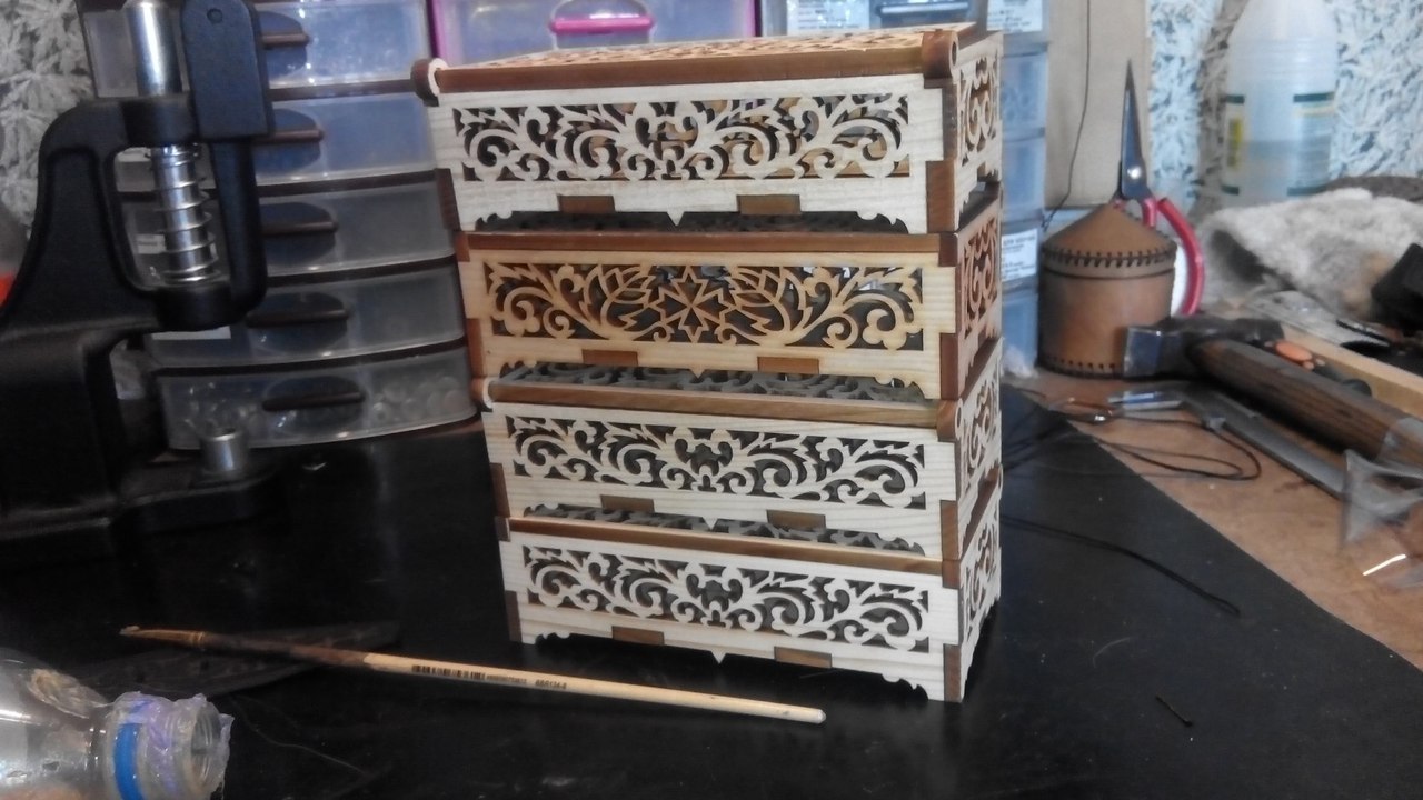 Decorative Box Free DXF File