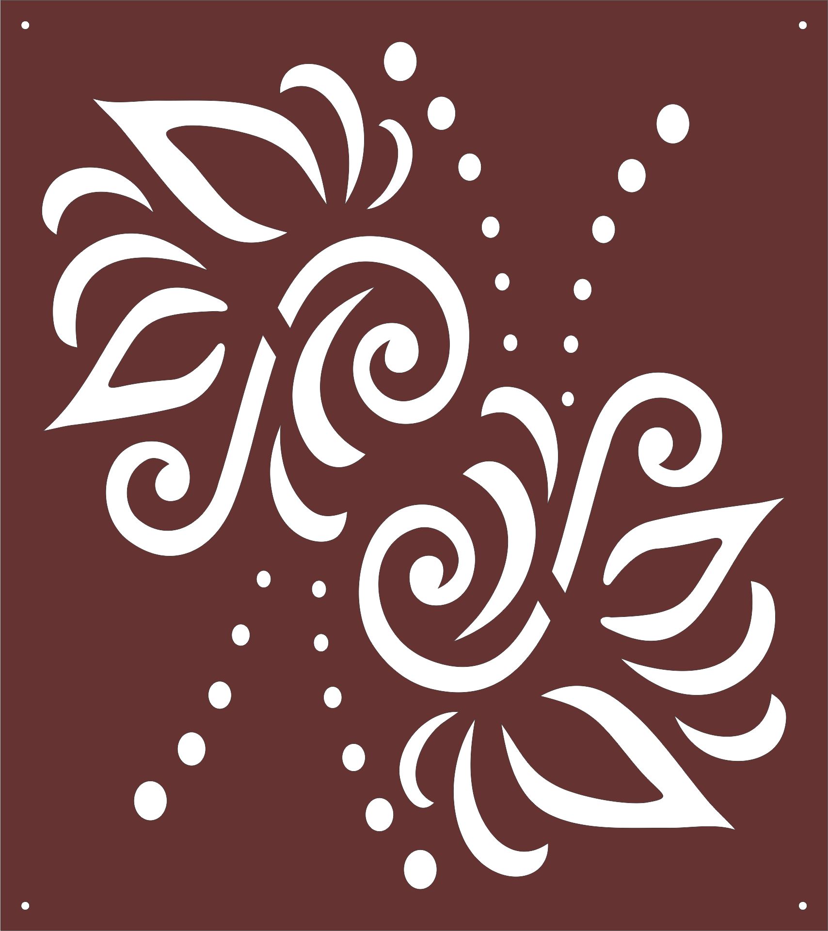 Decorative Privacy Partition Indoor Panels Jali Room Divider Pattern Free DXF File