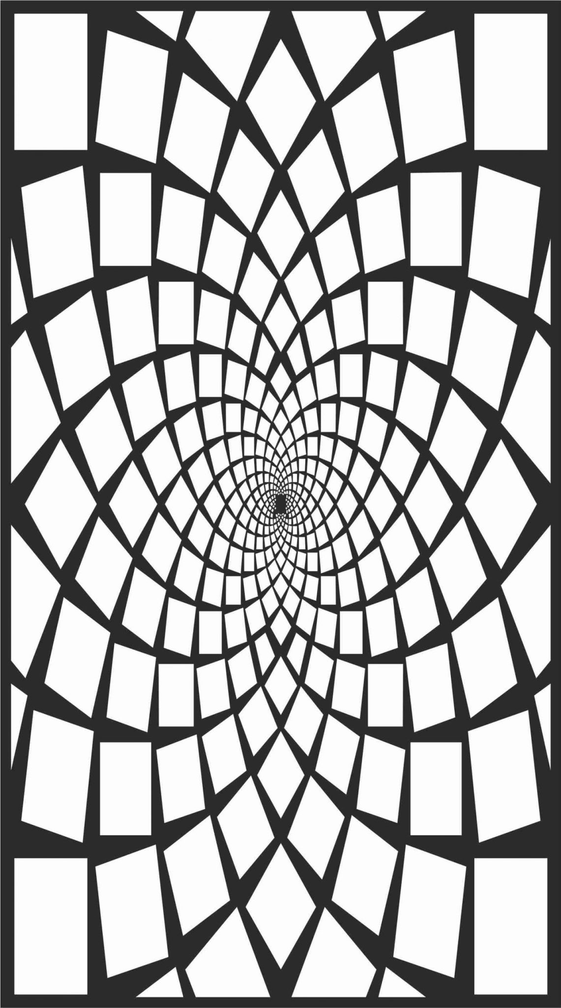 Decorative Screen Patterns For Laser Cutting 135 Free DXF File