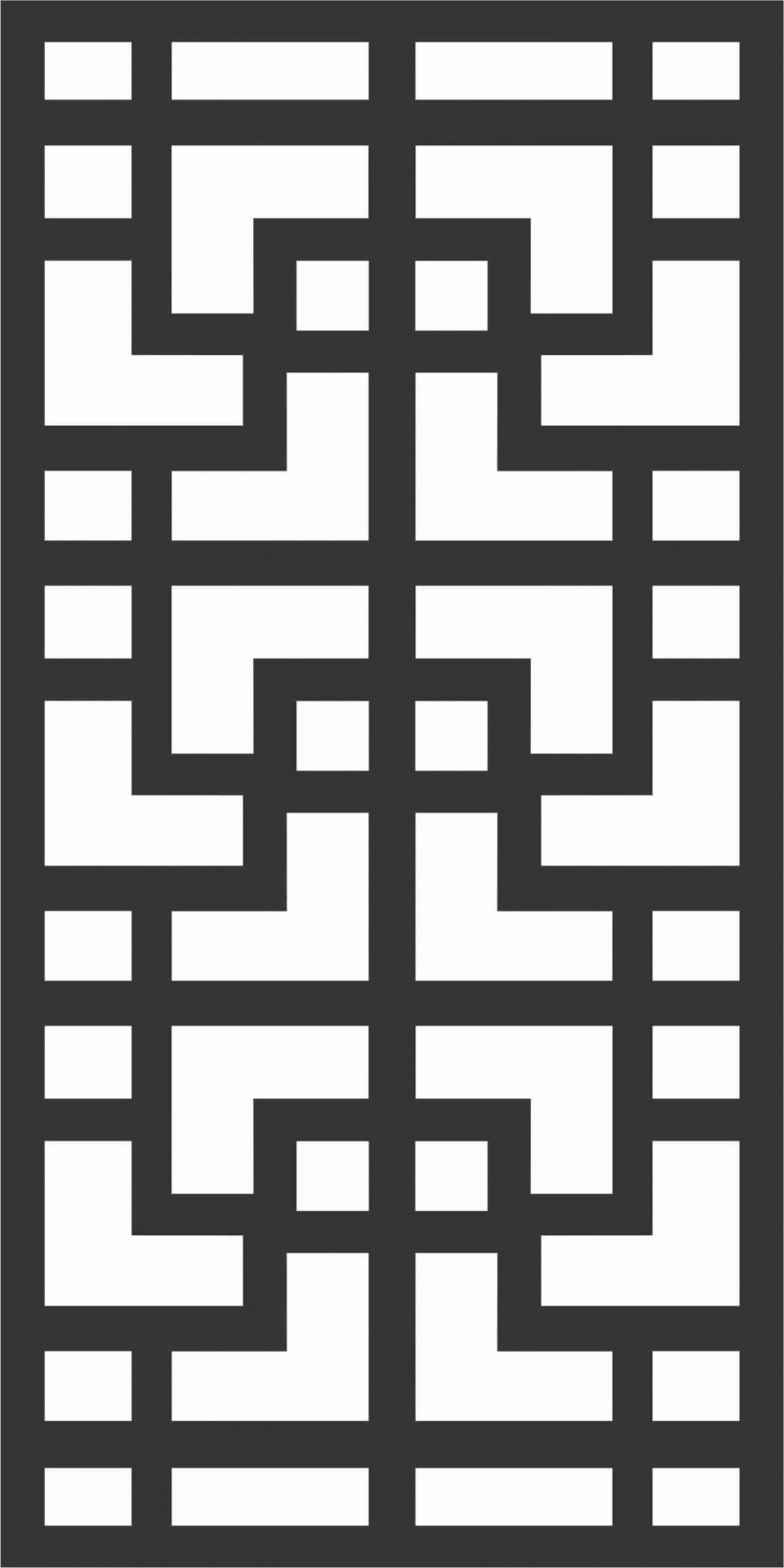 Decorative Screen Patterns For Laser Cutting 171 Free DXF File
