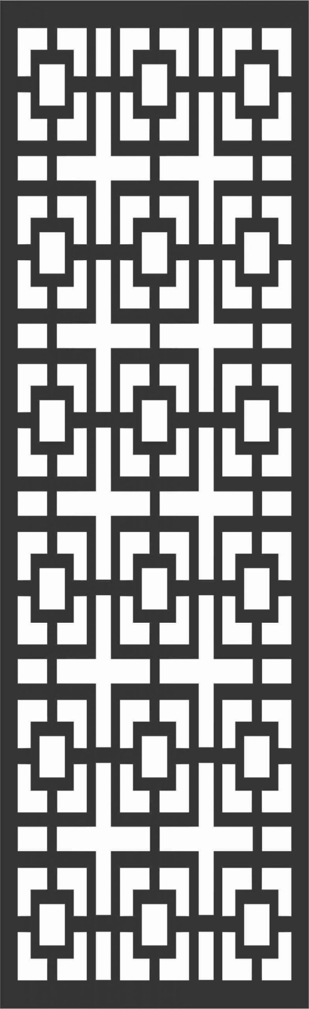 Decorative Screen Patterns For Laser Cutting 172 Free DXF File
