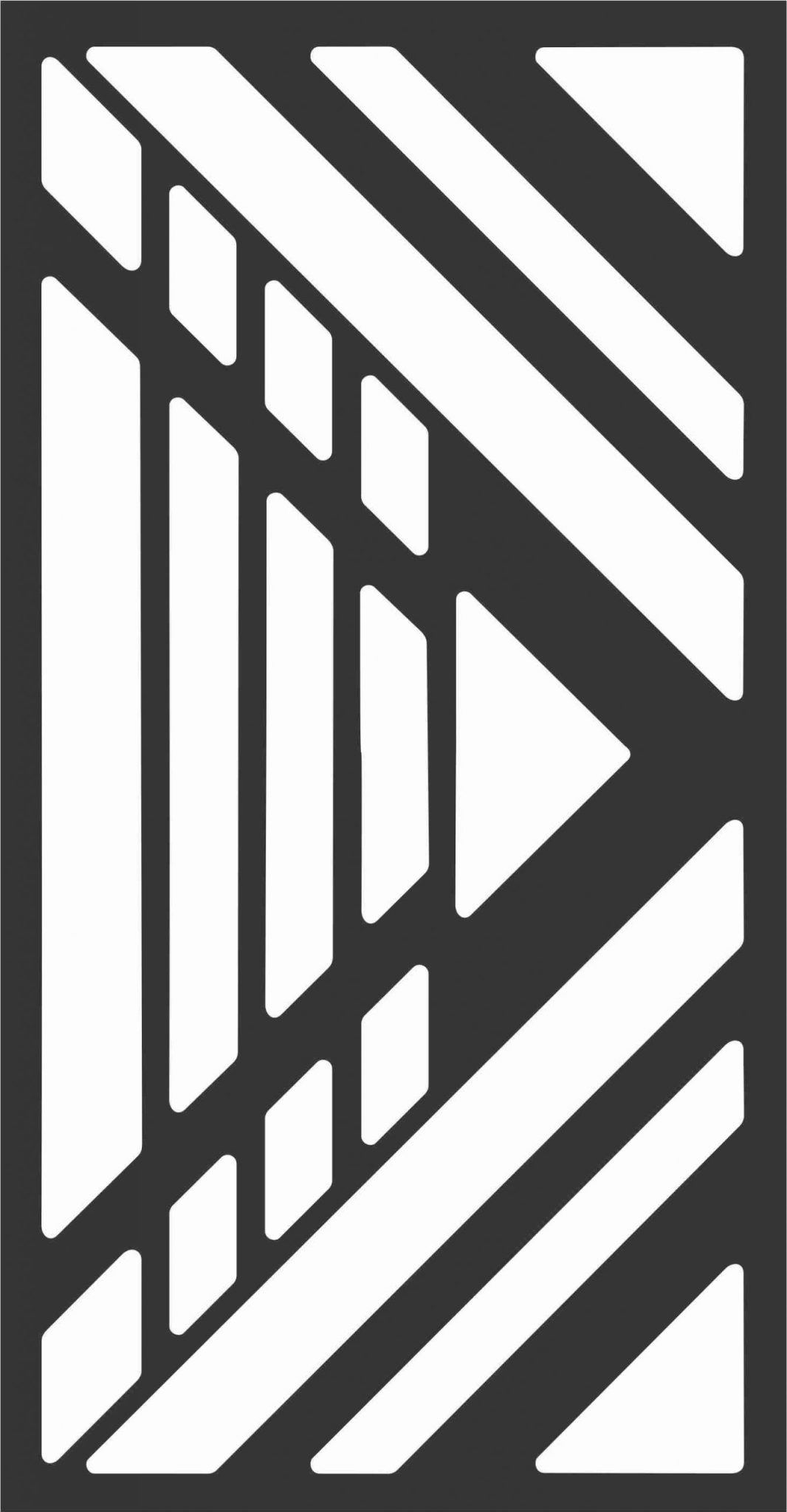 Decorative Screen Patterns For Laser Cutting 193 Free DXF File