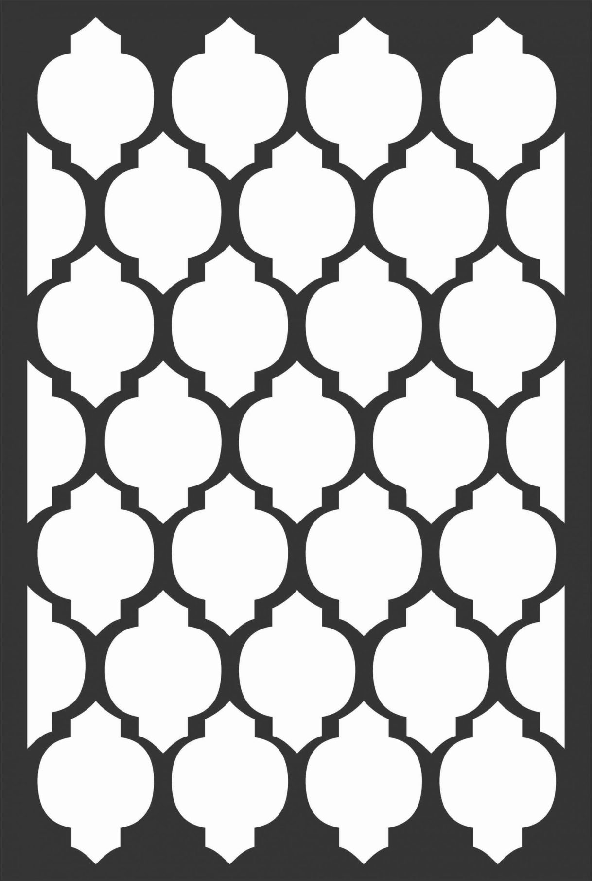 Decorative Screen Patterns For Laser Cutting 42 Free DXF File