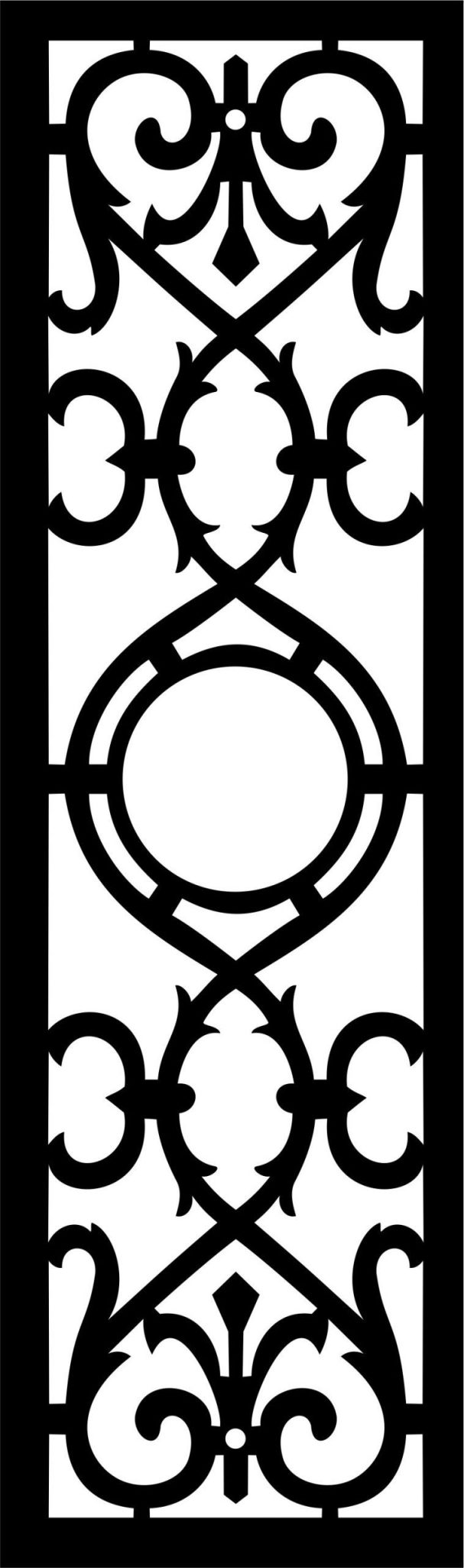 Decorative Screen Patterns For Laser Cutting 44 Free DXF File