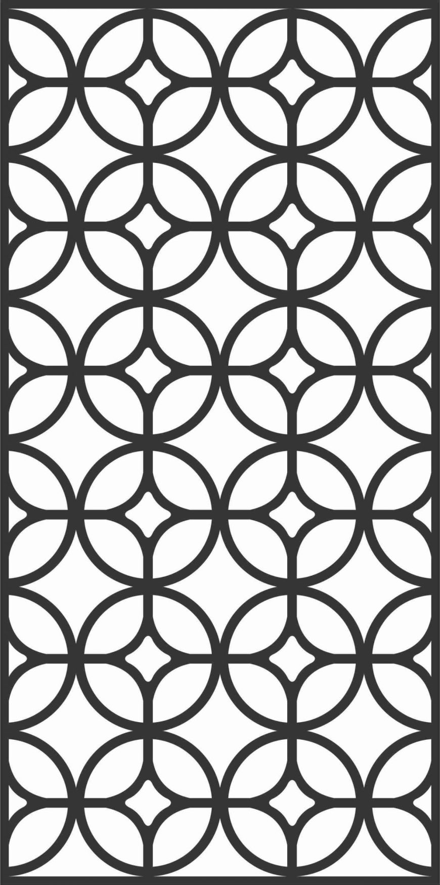 Decorative Screen Patterns For Laser Cutting 75 Free DXF File