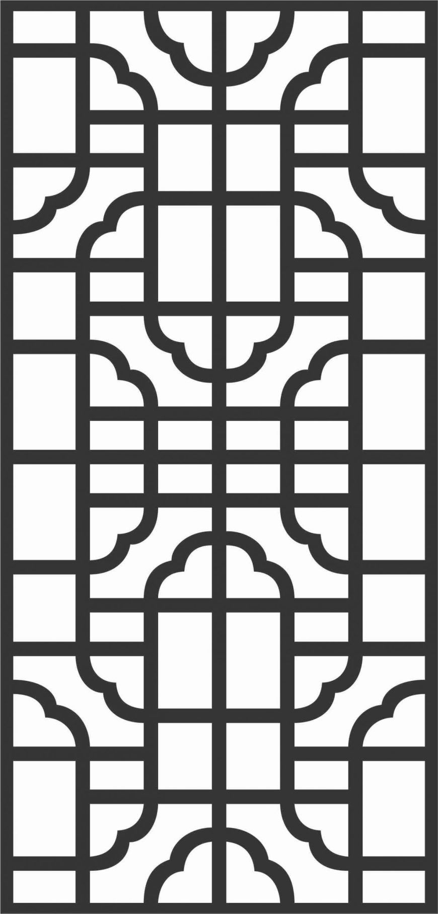 Decorative Screen Patterns For Laser Cutting 77 Free DXF File