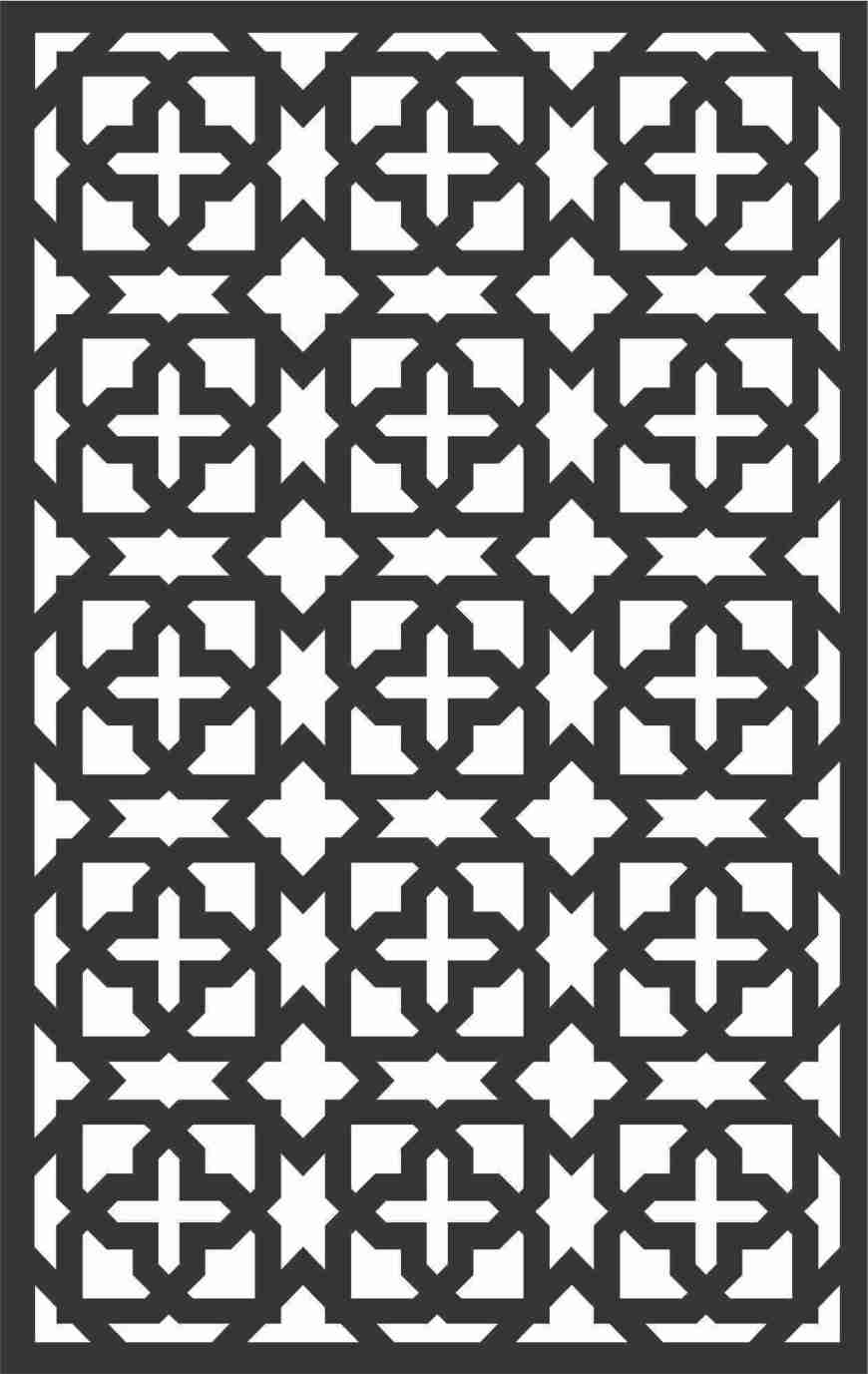 Decorative Screen Patterns For Laser Cutting 97 Free DXF File