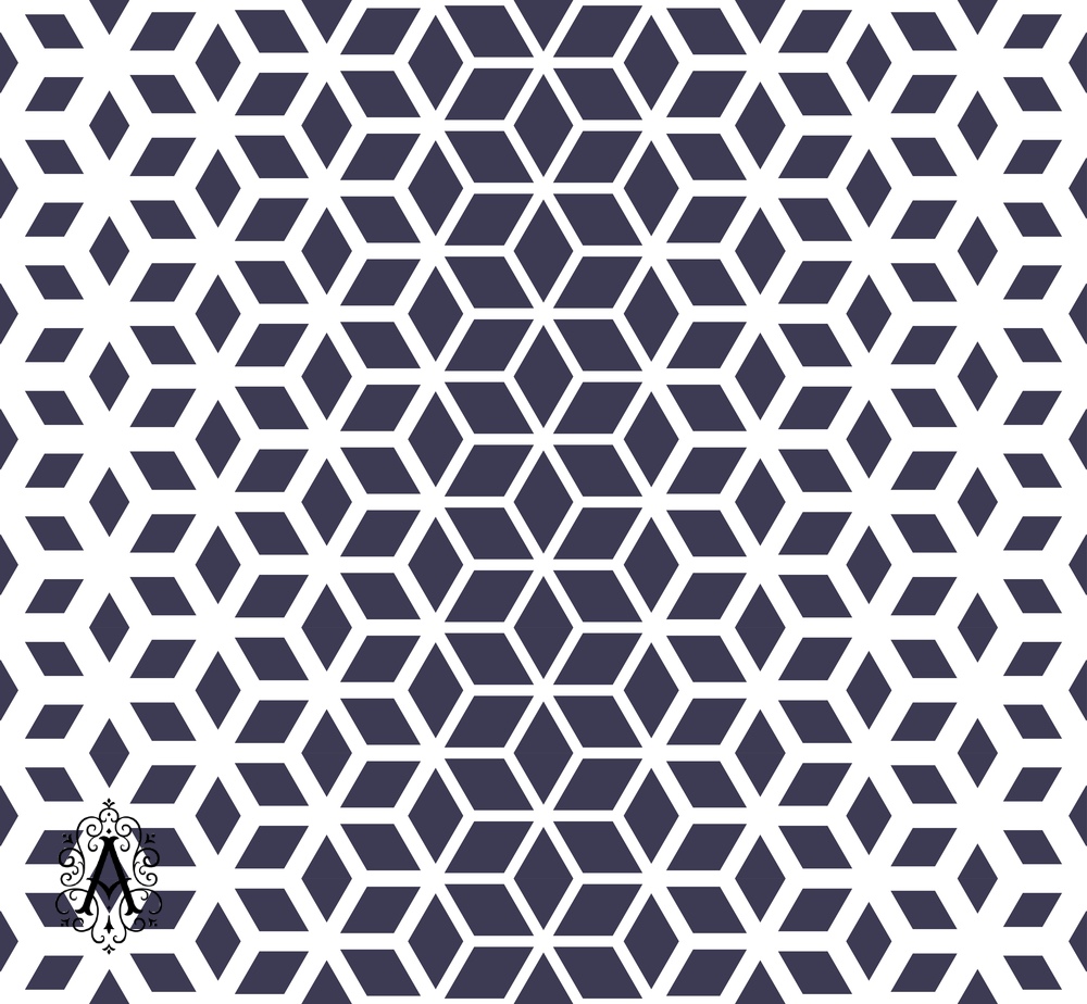 Decorative Seamless Geometric Pattern Background Free DXF File