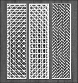 Design Interwoven Column Bulkhead For Laser Cut Cnc Free DXF File