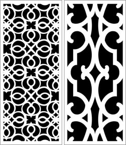 Design Pattern Panel Screen 6054 For Laser Cut Cnc Free DXF File