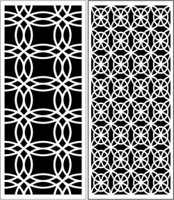 Design Pattern Panel Screen 6058 For Laser Cut Cnc Free Vector File