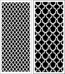 Design Pattern Panel Screen 6062 For Laser Cut Cnc Free Vector File