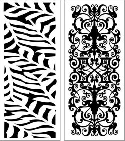 Design Pattern Panel Screen 6161 For Laser Cut Cnc Free DXF File