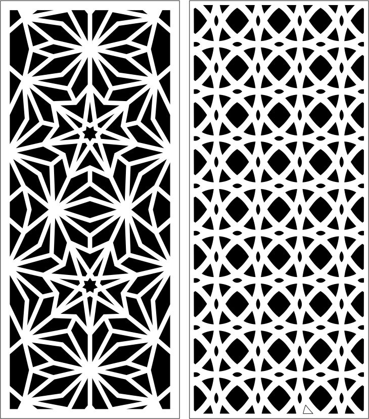 Design Pattern Panel Screen 6315 For Laser Cut Cnc Free Vector File