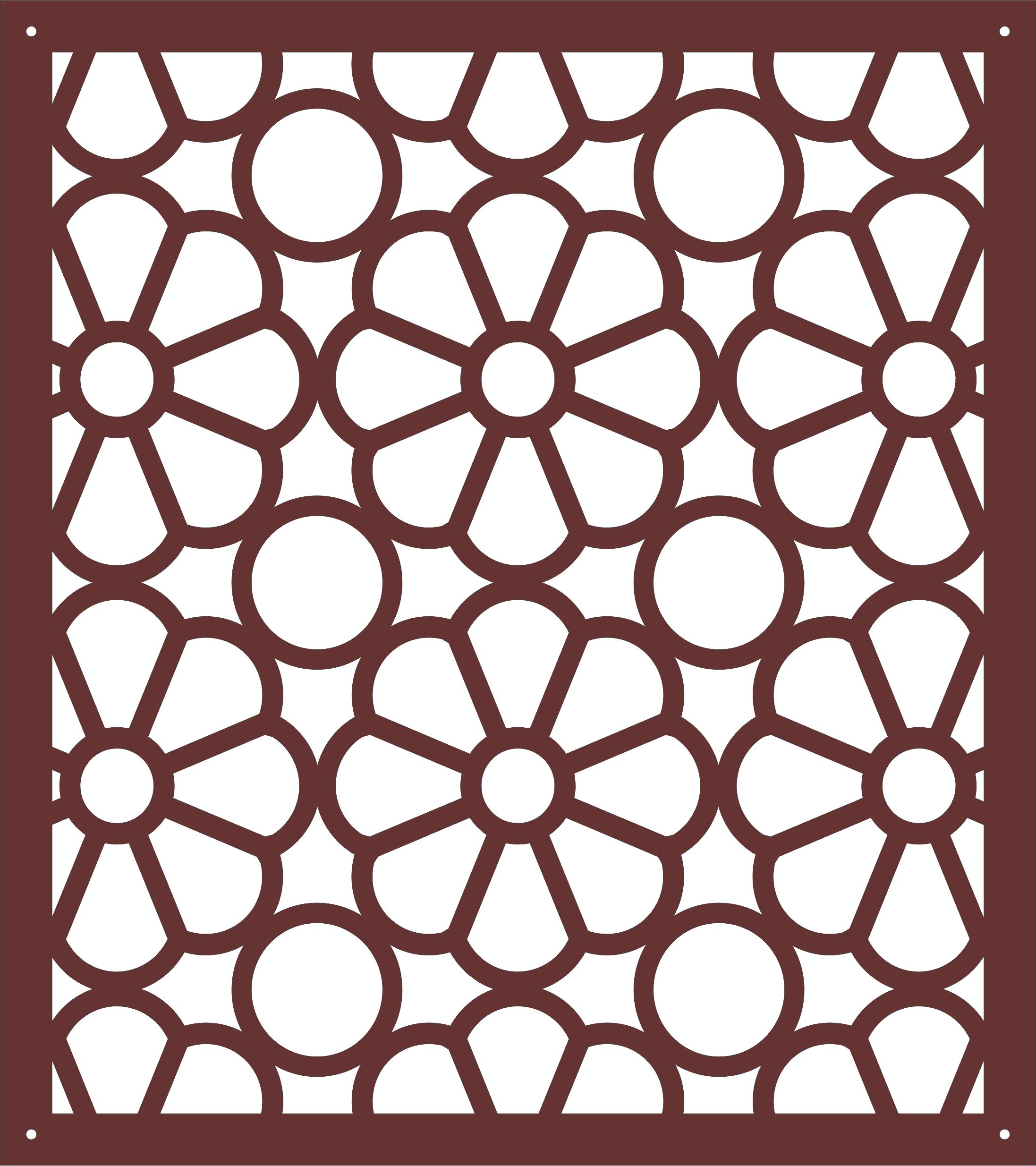 Divider Seamless Screen Design For Laser Cut Free Vector File
