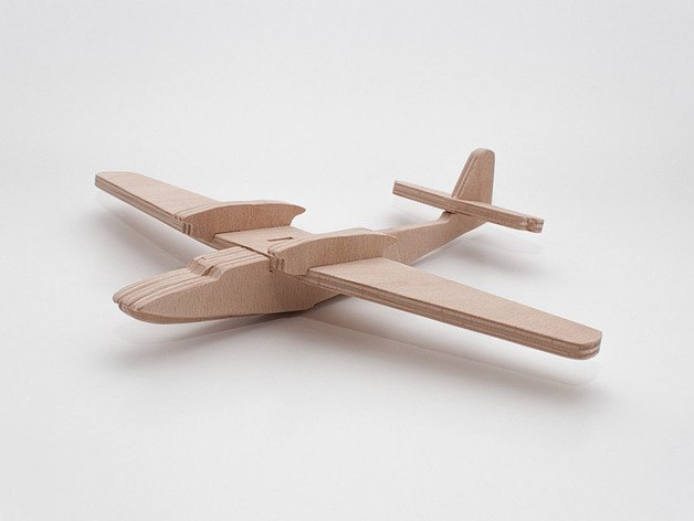 Dornier Do 26 Lasercut 3d Model Free DXF File